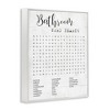 Stupell Industries Bathroom Word Search Family Fun Framed Giclee Art - 2 of 4