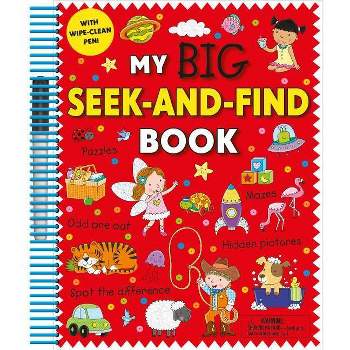 My Big Seek-and-Find Book : With Wipe-Clean Pen! -  by Roger Priddy (Paperback)