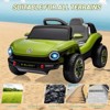 12V Kids Ride On Car Licensed Volkswagen Beetle Electric Ride On Toy for Toddlers 4 Wheeler Vehicle with Parental Remote, LED Lights, Horn, Music - 4 of 4