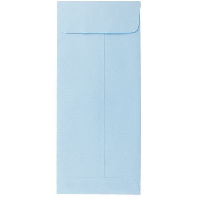 JAM Paper #10 Policy Business Envelopes 4.125 x 9.5 Baby Blue 3961300I