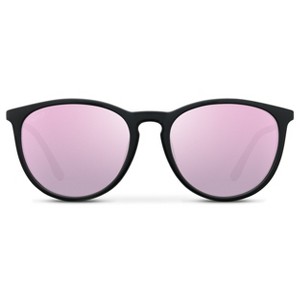 WMP Eyewear Metal Temple Round Polarized Sunglasses - 1 of 4
