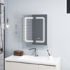 Tangkula 23.5 x 27.5 Inch Bathroom Medicine Cabinet w/ Mirror LED Lighted Mirror Cabinet - 4 of 4