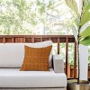 Deny Designs Schatzi Teriana Geometric Outdoor Throw Pillow Orange - 2 of 4