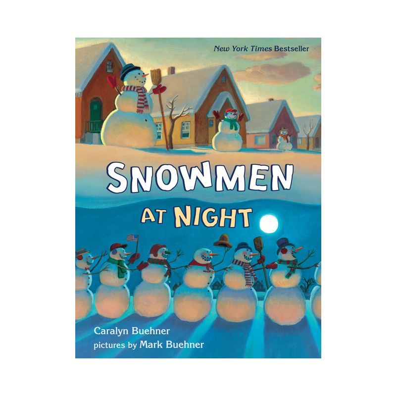 Snowmen at Night Lap Board Book - by  Caralyn Buehner, 1 of 2