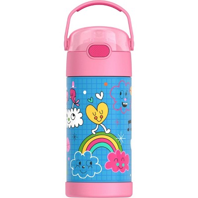 Image of Thermos Kids' 12oz Stainless Steel FUNtainer Water Bottle with Bail Handle - Sketchbook