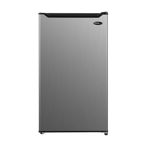 Danby 3.2 cu. ft. Compact Fridge in Stainless Steel Look - 1 of 4
