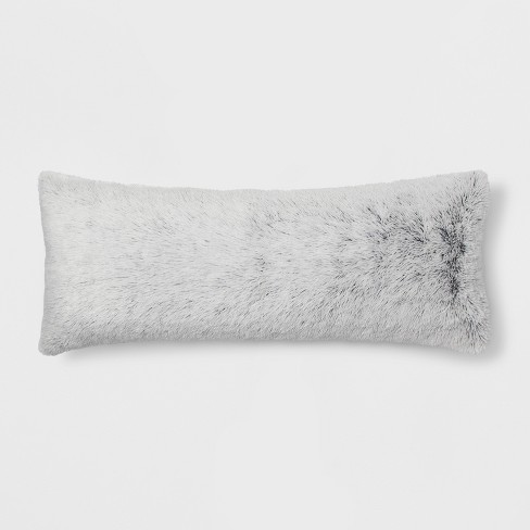 fluffy cat body pillow