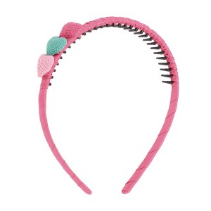 Unique Bargains Gilr's Elegant Heart-shaped Headbands 5.51"x4.72"x0.83" 1 Pc - 1 of 3