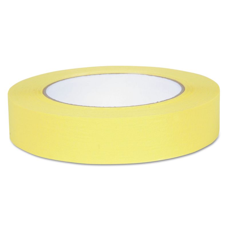 Duck Color Masking Tape .94" x 60 yds Yellow 240570, 1 of 3