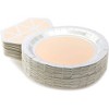 Sparkle and Bash 48-Pack Pink Diamond Ring Disposable Paper Plates Bridal Shower Engagement Party Supplies - 4 of 4