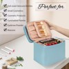 Generic Large Makeup Bag, Double Layer Makeup Bag, Vertical Storage Cosmetic Case - 3 of 4