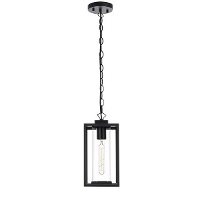 Elegant Lighting Memphis 6 Inch Outdoor Pendant in Black - 1 of 4