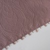 Leila Matelasse Beaded Window Valance - 52" x 144" - Elrene Home Fashions - 3 of 4