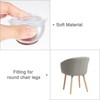 Unique Bargains Non-Slip Furniture Chair Leg Cover Caps for Hardwood Floors 16 Pcs - 4 of 4