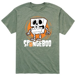Men's - SpongeBob SquarePants - Halloween Spongeboo Short Sleeve Graphic T-Shirt - 1 of 4
