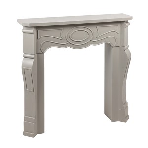 Storied Home Small Victorian Decorative Fireplace Mantel - 1 of 4