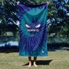 NBA Charlotte Hornets Tie Dye Beach Towel 30 x 60 inches - 4 of 4