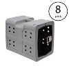 Dakota283 G3 High-Security Polyethylene Framed Door Dog Kennel with Keyed Paddle Latching Door, Medium, Dark Granite (8 Pack) - 2 of 2