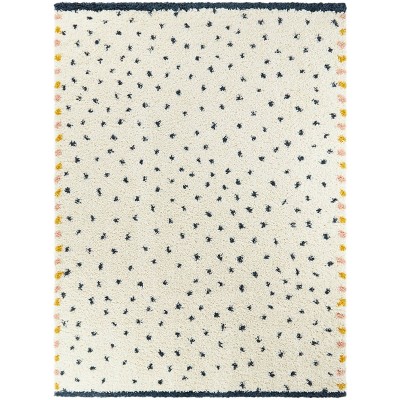 5'2"x7' Confetti Shag Blue - Balta Rugs