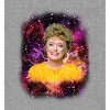 Golden Girls Blanche Galaxy Headshot Long Sleeve Unisex Adult Tee - 2 of 2