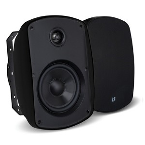 Russound Acclaim 5 Series OutBack 6.5-In. 2-Way MK2 Outdoor Speakers Black (5B65mk2-B) RUS5B65MK2B - 1 of 3