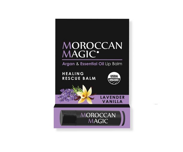 Moroccan Magic Organic Lip Balm - Lavender Vanilla - 0.15oz