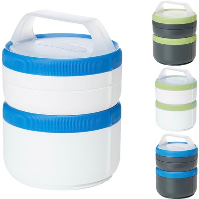 Humangear Stax Travel Stacking Containers - Small - Clear/spectrum : Target