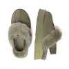 EverAU Australia Women Wagtail Removable Strap Platform Slippers - 3 of 4