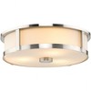 Progress Lighting Gilliam 3 - Light Flush Mount in  Brushed Nickel - 2 of 3