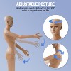 FDW Male/Female Mannequin Height Adjustable Mannequin Torso Dress Form Sewing Manikin with Stable Metal Base Mannequin Clothing Form - 4 of 4