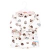 Hudson Baby Infant Girl Mink with Faux Fur Lining Pool and Beach Robe Cover-ups, Sweet Bakery - 2 of 2