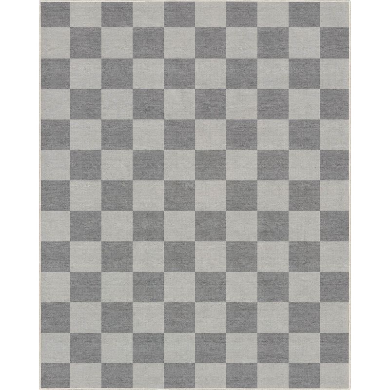 Well Woven Apollo Flatwoven Modern Squares Area Rug, 1 of 8