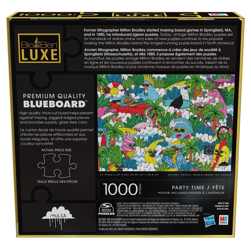 Milton Bradley Big Ben Luxe: Party Time Jigsaw Puzzle - 1000pc, 5 of 8