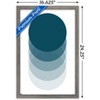 Trends International Tina Lavoie - Blue Sunrise II Framed Wall Poster Prints - 3 of 4