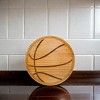 Slickblue Sports Ball Design, 5 Options, Pine Wood Cutting Board, 13" Dia. – Perfect for Entertaining & Kitchen Use - 4 of 4
