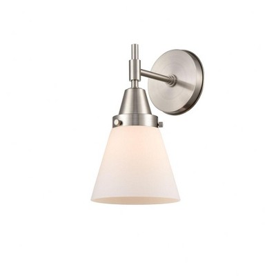 Cone - 1 Light Wall Sconce-11 Inches Tall and 6.25 Inches Wide