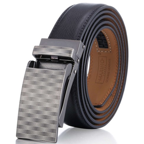 Men's Belt - Genuine Leather With Automatic Buckle And Durable