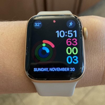 Apple Watch Se Gps (1st Generation) 40mm Silver Aluminum Case With Abyss Blue  Sport Band : Target