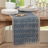 Saro Lifestyle Jute Whipstitch Runner, Denim, 13" x 72" - 4 of 4