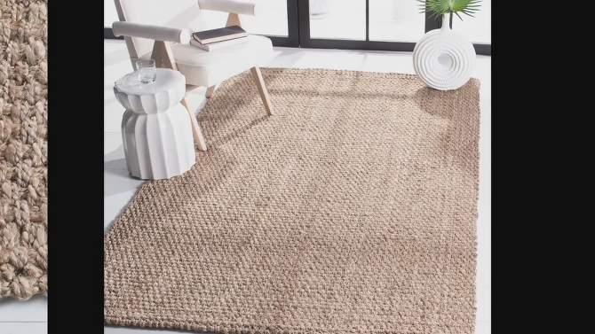 Natural Fiber NF189 Hand Loomed Area Rug  - Safavieh, 2 of 6, play video