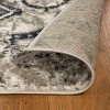 Vintage Traditional Distressed Floral Medallion Indoor Runner or Area Rug by Blue Nile Mills - 3 of 4