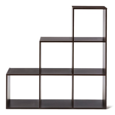 11 321Cube Organizer Shelf Brown - Room Essentials™: Espresso Finish