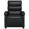 vidaXL Massage Recliner Chair Black Faux Leather - 4 of 4
