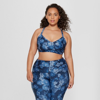 target plus size sports bra