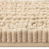 Home Mart Goods 2 Piece Set Birch Soft Cozy Plush Chenille Bath Mat Bathroom Rug & Toilet Seat Cover - 3 of 3
