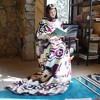 Catalonia Wearable Blanket with Sleeves and Pocket, Cozy Soft Fleece Mink Micro Plush Wrap Throws Blanket Robe for Adults, Gift for Her - 3 of 4