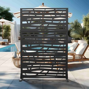 MAYEERTY Room Divider  3-Piece Set - 1 of 4
