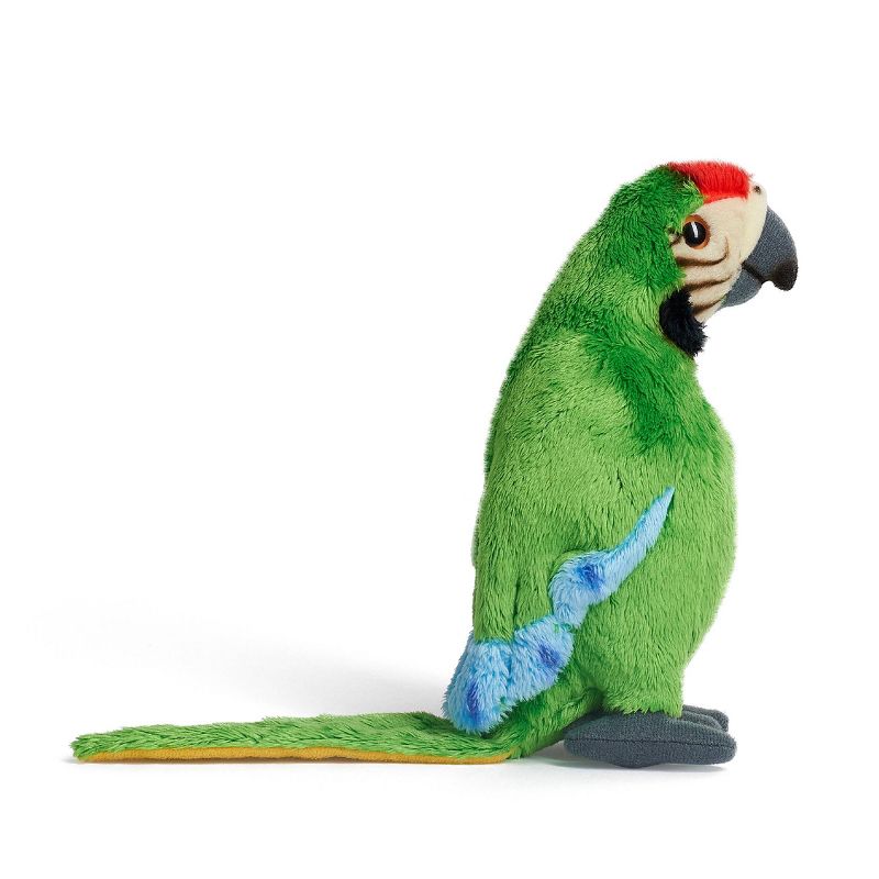 FAO Schwarz 6&#34; Green Parrot Toy Plush, 5 of 13