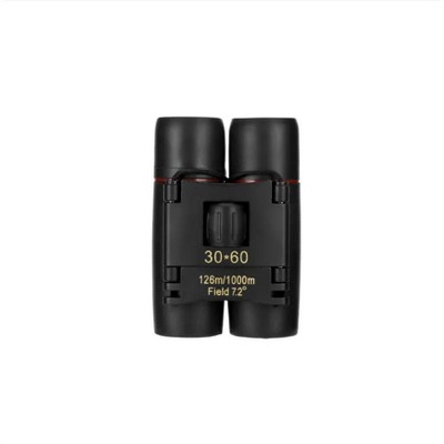 Wikineon Binoculars 30x60 Zoom Travel Compact Folding Telescope Hunting Day Night Outdoor Small Pocket Binoculars Compact Adults