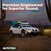 Autotek Street Machine 200W 4x6 Inch 2 Way Car Audio Coaxial Speakers with Neo Mylar Soft Dome Tweeters for Crystal Clear Sound, Pair - 3 of 4